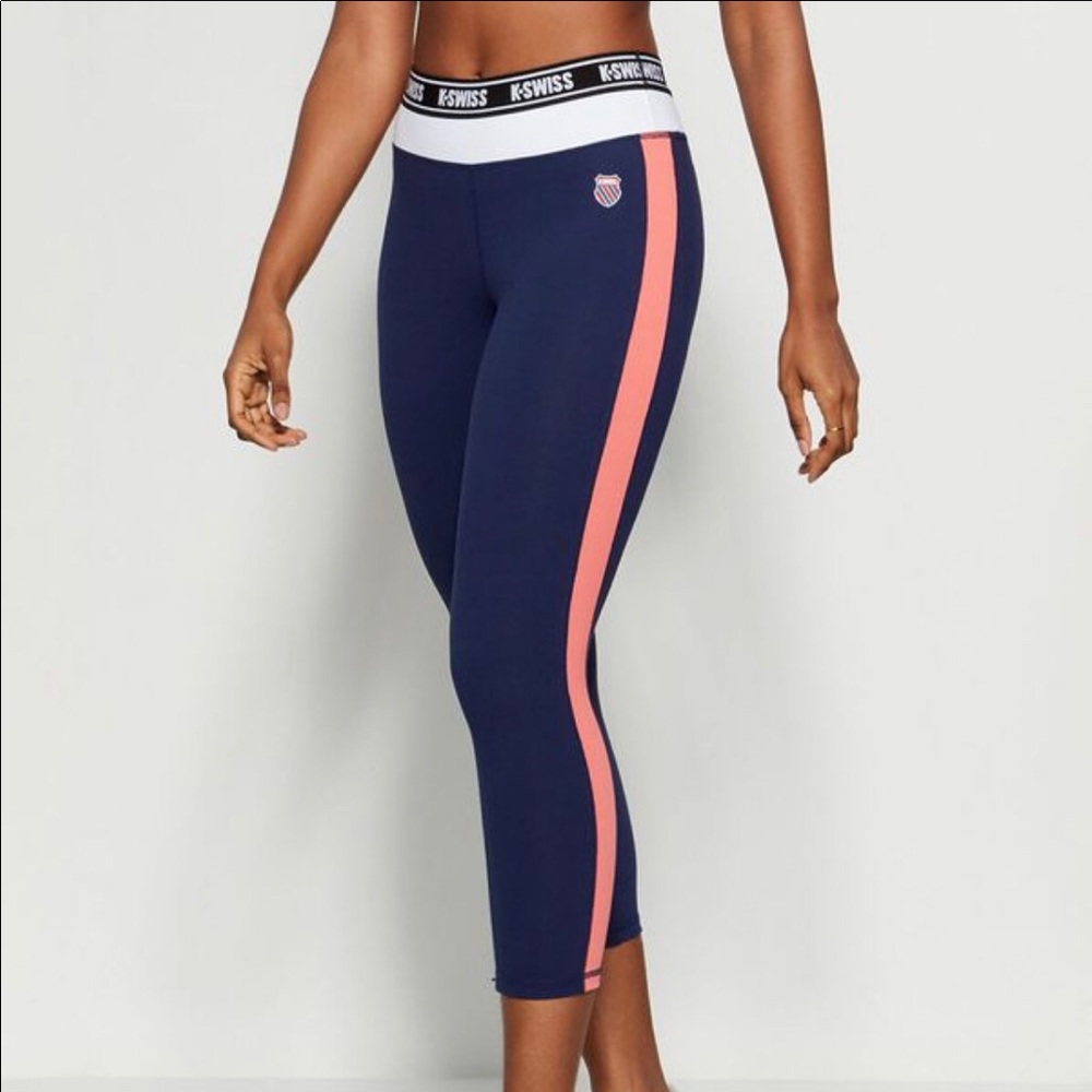 K·SWISS SuperNova Capri Legging Medieval Blue Sz S